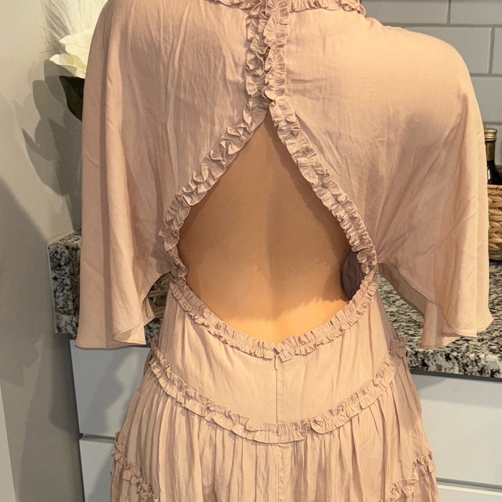 Mustard Seed whimsical romantic Blush Pink Dress - Picture 10 of 10